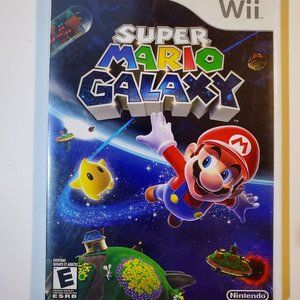 Super Mario Galaxy for Nintendo Wii - Complete With Case and Manual